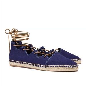 Tory Burch lace up espadrille